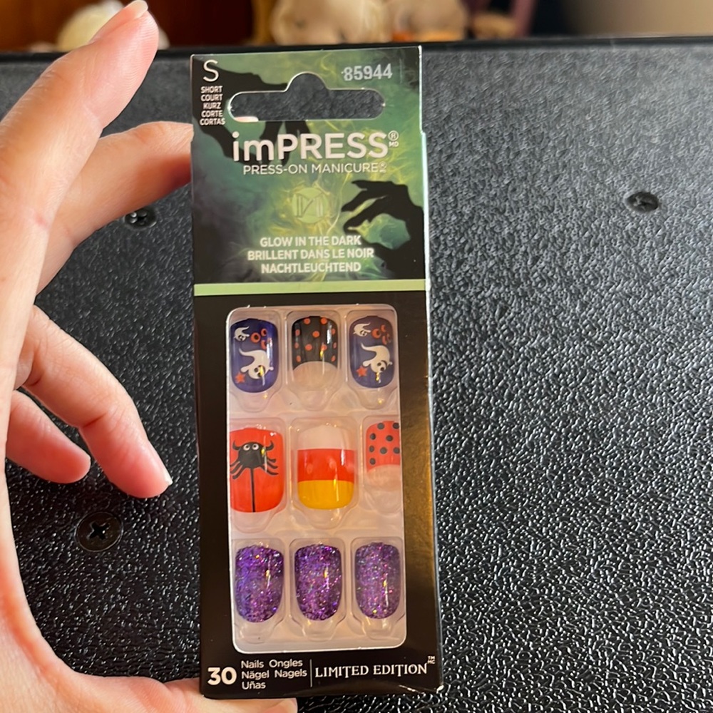 ImPRESS press-on Manicure Halloween nails size Small🎃